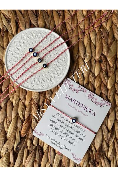 urgela Marteniçka Nazar Beaded 5-Piece Lucky Bracelet