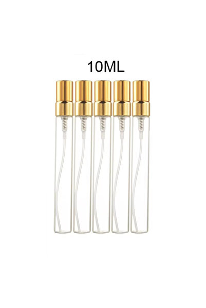Choice3 زجاجات رذاذ زجاجية ذهبية سعة 10 مل و5 مل/10 مل، 5 زجاجات رذاذ زجاجية ...