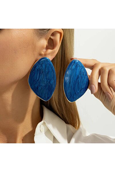 Choice4 Style 5 KunJoe 2026 New 6 Colors Trendy Geometric Large Stud Earrings...