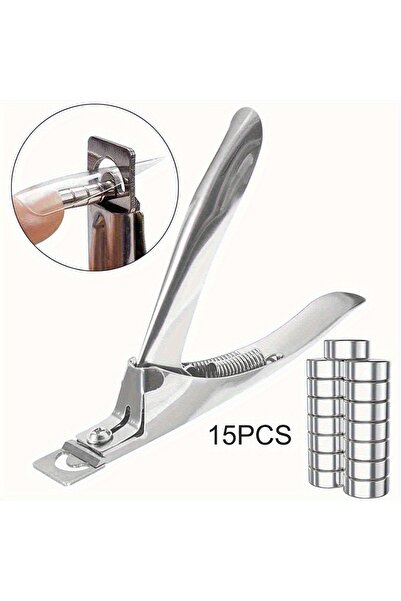 Choice4 Silvery Acrylic Nail Cutter Stainless Steel Rainbow Clipper Scissors ...