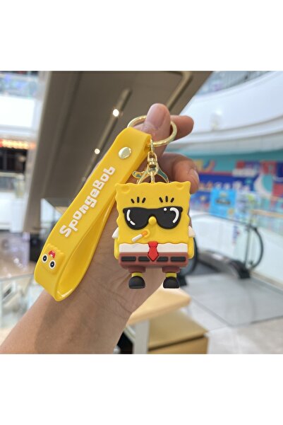 Choice ZG0067 سلسلة مفاتيح أنمي سبونج بوب سكوير بانتس، باتريك ستار، ألعاب PVC...