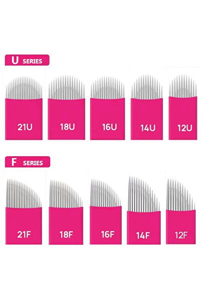 Choice23 50PCS U18 0.16mm 100/50Pcs Microblading Needles Tebori Blades Tattoo...