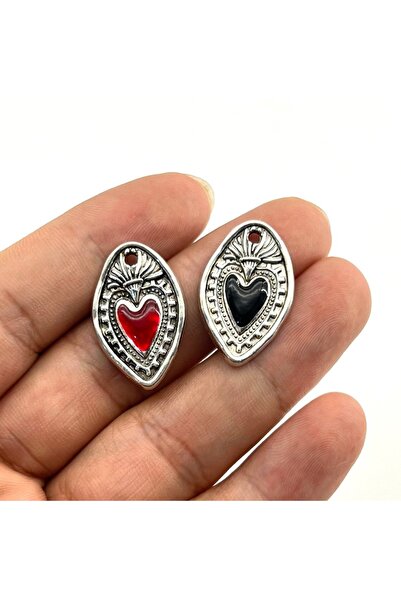 Choice 20 قطعة/100 قطعة من قلادات القلب الخوخي القوطية، ماركة دائرة الحب، سبي...