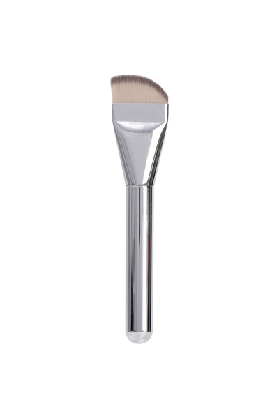 Choice فرشاة كريم أساس فضية فائقة النحافة، شعيرات عريضة، فرشاة خفيفة الوزن لت...
