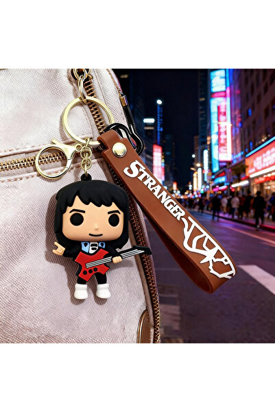 Choice D Stranger 2026 New The Horror TV Keychain DUSTIN Eddie Demogorgon Vec...