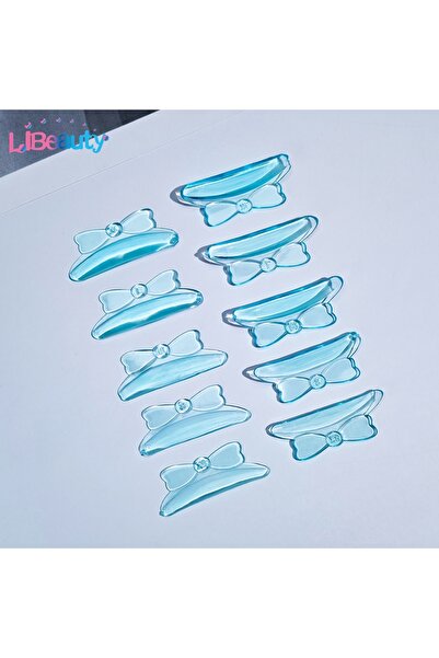 Choice Blue Libeauty 5 Pairs C Curl Eyelash Perm Pads Sticky Lashes Rods Shie...