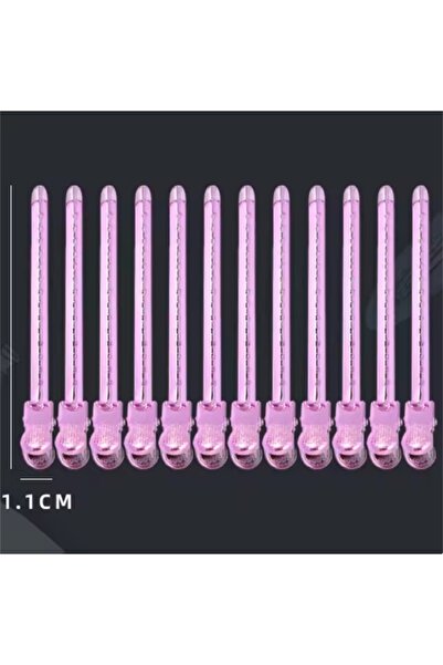 Choice مجموعة مشابك شعر وردية اللون مكونة من 12 قطعة، مشبك شعر على شكل منقار ...