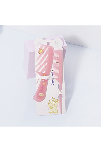 Choice KTXiongEJT-Pink 2pcs/Comb Set Cartoon Animal Children's Hairdressing C...
