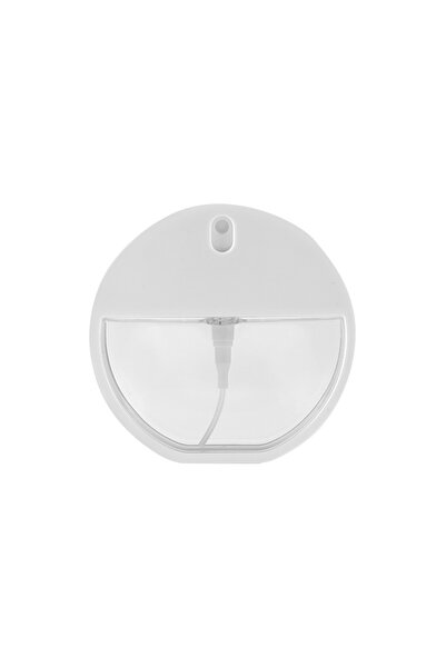 Choice زجاجة رذاذ عطر فارغة سعة 30 مل، لون وردي/أبيض، عبوة بلاستيكية قابلة لإ...