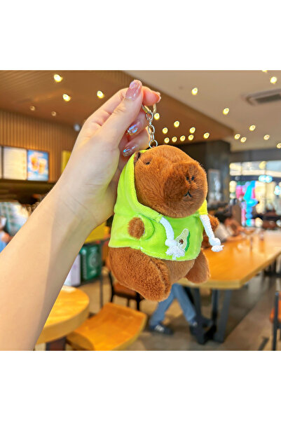 Choice style 5 Cute Cartoon Capybara Pendant Plush Toy Doll Bag Hanging Ornam...