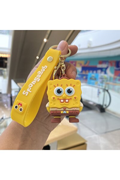 Choice ZG0071 سلسلة مفاتيح أنمي سبونج بوب سكوير بانتس، باتريك ستار، ألعاب PVC...