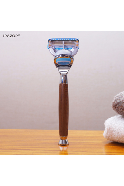 Choice iRAZOR Classic 5 Layer Fusion Safety Razor Manual Man Shaver Barber Be...