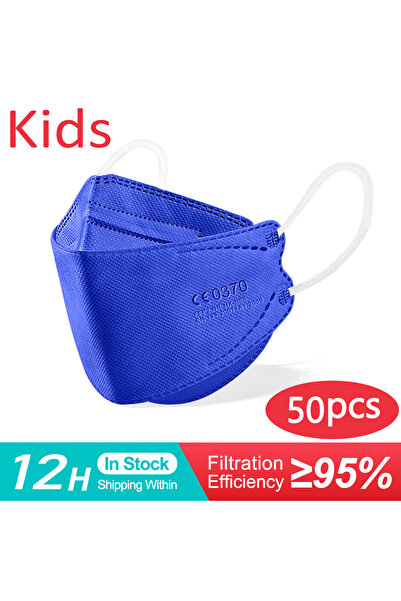 Choice Kid-50PCS Blue mascarillas fpp2 niños CE FFP2 face Masks Children KN95...