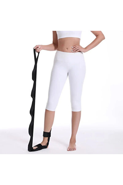 Choice black Yoga stretching belt, segmented stretching belt, 7-level adjusta...