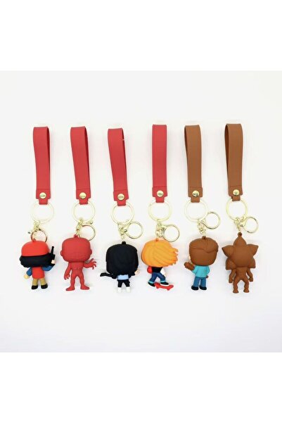 Choice G Stranger 2026 New The Horror TV Keychain DUSTIN Eddie Demogorgon Vec...