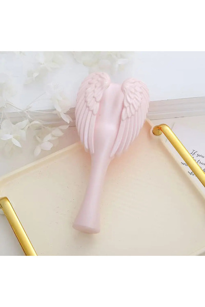 Choice مشط TS01 الوردي الاحترافي المضاد للتشابك، مشط صغير لتنعيم الشعر، مشط م...