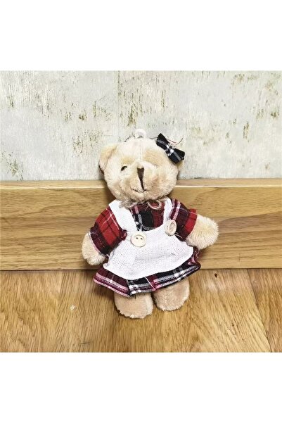 Choice 10 cm Red-girl 10cm Bear Keychain with Changeable Clothes Interactive ...