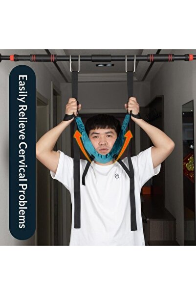 Choice Cervical Neck Traction Belt Hanging Neck Stretching Cervical Spondylos...