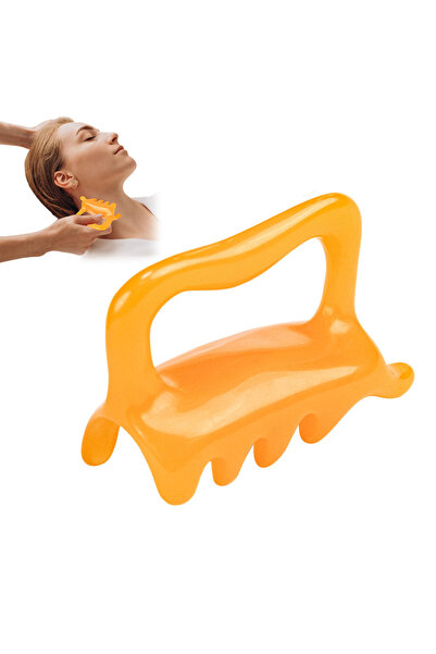 Choice1 أداة تدليك يدوية صفراء اللون لتحرير اللفافة العضلية، تُستخدم لتعزيز ا...