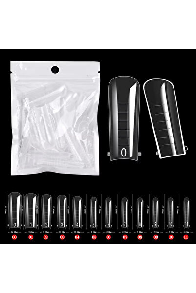 Choice 60 قطعة/كيس من قوالب تمديد الأظافر الصينية، مناسبة لطلاء جل الأشعة فوق...