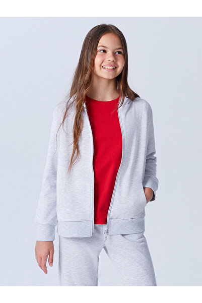 LC Waikiki Özmarka Нова колекция велосипедна блуза с гладка яка за момичета