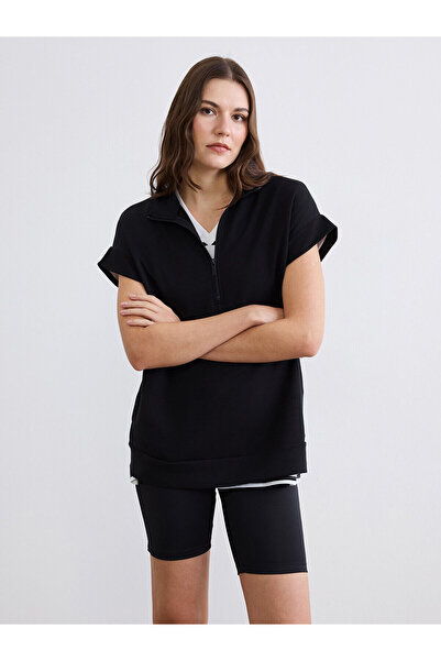 LC Waikiki Γυναικείο φούτερ Özmarka New Season ψηλός λαιμός oversized