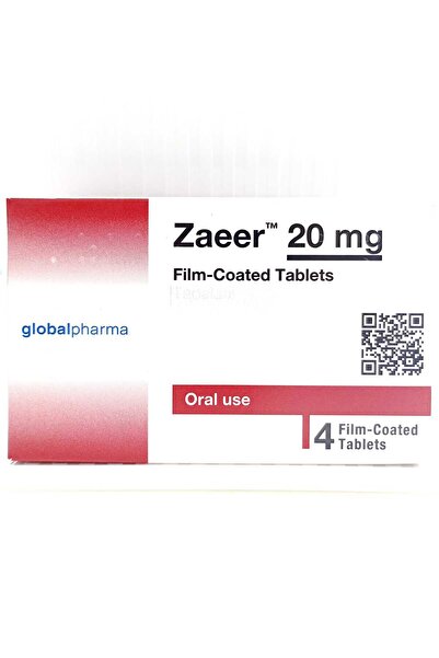 globalpharma ZAEER 20MG POWER TABLET 4'S