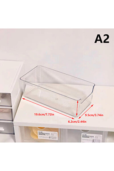 Choice1 A2 Acrylic Storage Box Desktop Cosmetics Transparent Plastic Box Dorm...