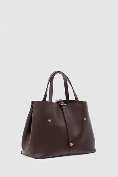 Shule Bags Fedi yavrulu hand and shoulder bag coffee