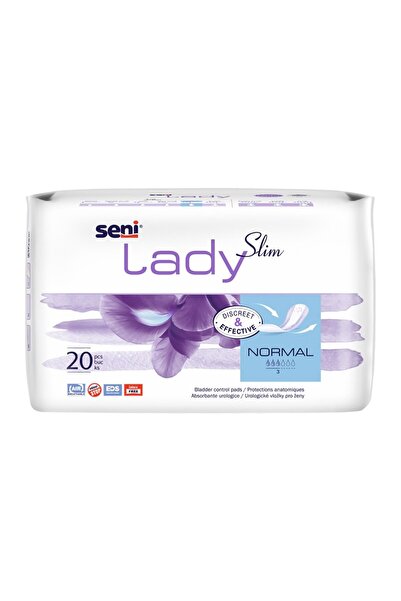 Seni Lady Set of 2 x 20 Incontinence Pads Slim Normal