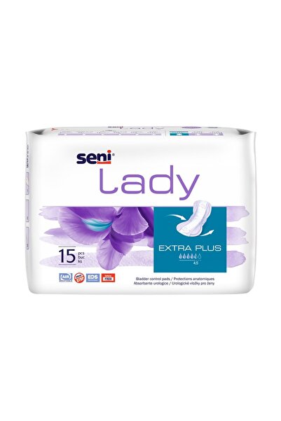 Seni Lady Set of 2 x 15 Extra Plus Incontinence Pads