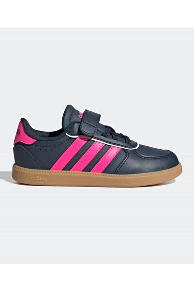 adidas Breaknet Sleek Casual Shoes - Black/Pink