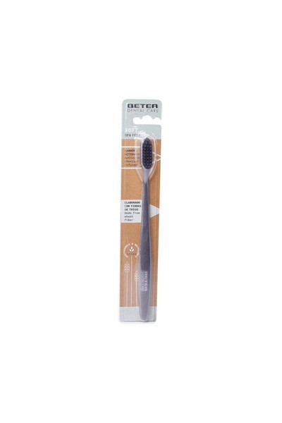 Beter Set of 4 Vegan Soft Toothbrushes