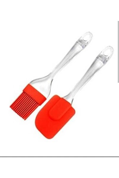 TR 2 Lİ SİLİKON YUMURTA FIRÇASI VE SPATULASI