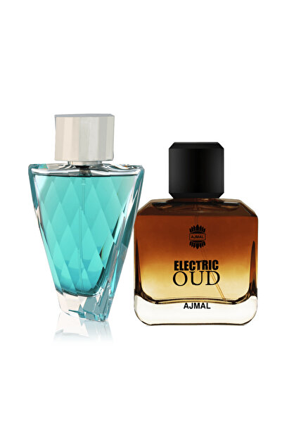 Ajmal Fasety Him EDP 95ml & Electric Oud – Bold Premium Men’s Fragrance Combo