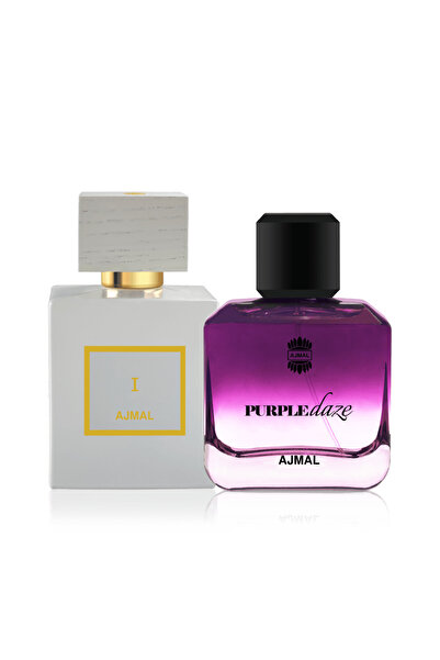 Ajmal مجموعة هدايا بلانش | عطر مركز 100 مل و عطر بيربل دايز - ثنائي عطري فاخر...