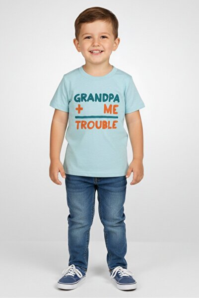 The Children's Place Toddlers Boy Graphic Print Short Sleeve T-Shirt, Turquoise