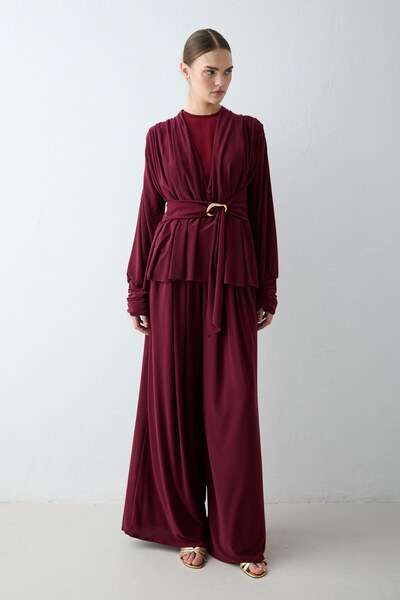 Melike Tatar Likralı Tokalı Takım 32-2696