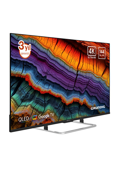 Grundig 75 GQ 800A 75" 190 Ekran Uydu Alıcılı 4K Ultra HD Google Smart QLED TV