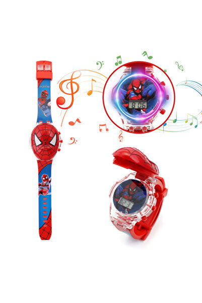 Choice3 YY-ZZX New Flash Light Spider-Man Children's Watches for Boys Hero Ca...
