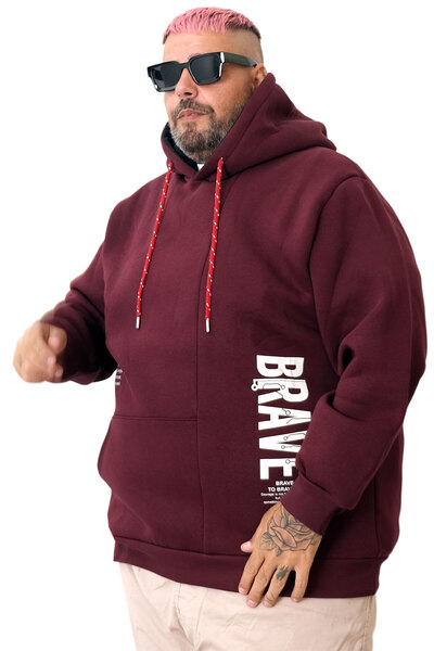 ModeXL Mode XL Men's Sweatshirt with Hood Brave U25806