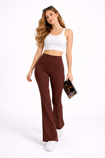 pantofashion Belize High Waist Spanish Leggings – Gathering, Stretchable, Cas...