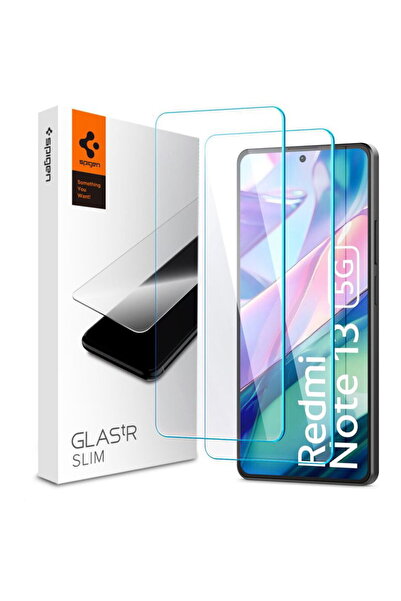 Spigen Folie de protecție pentru ecran Xiaomi Redmi Note 13 5G (set de 2) - G...