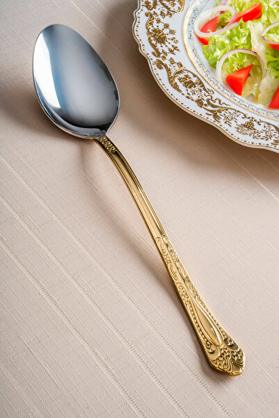 ACAR Karat Star Gold Serving Spoon - 30 cm