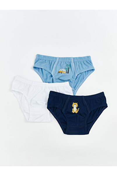 LC Waikiki Shining Store's Glittering Choices Printed Boy's Briefs with Waist...