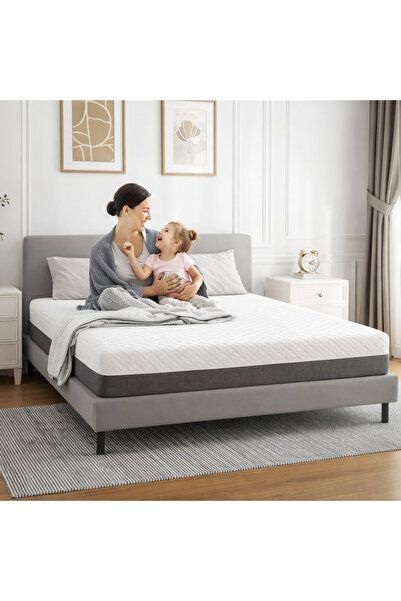 Euro Sleep Rexal Home Gel Memory Foam 15 cm Mattress– Cooling Comfort, Pressure Relief