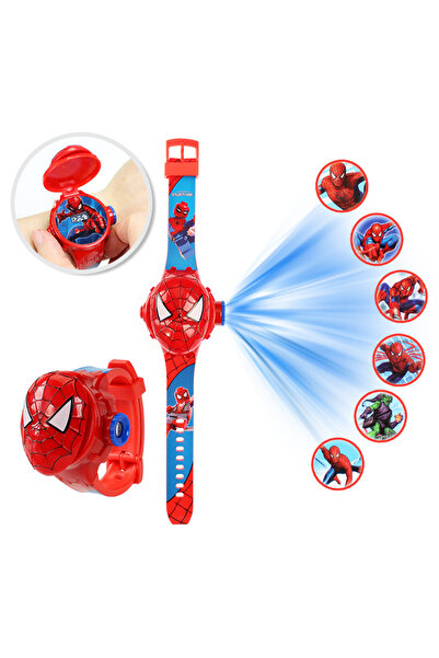 Choice 6TY-ZZX Fashion Spider-Man Projection Kids Watches for Boys Captain Am...