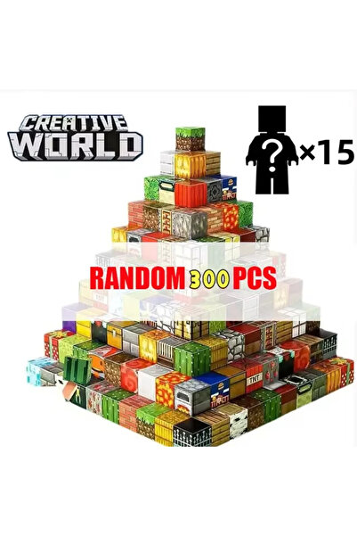 Choice 300PCS-15DOLL Magnetic World Building Blocks Random Magnetic Building ...