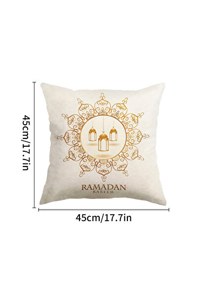 Choice Z0047-03 Home Sofa Cushion Cover Ramadan Kareem Islamic Muslim Party P...