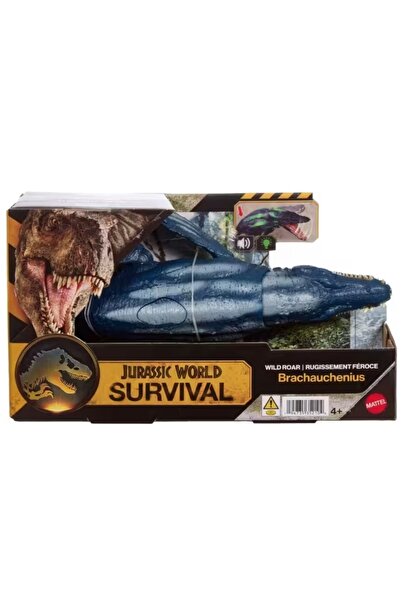 JURASSIC WORLD Brachauchenius Wild Roar Dinosaur Figures Sesli Işıklı Dinozor...